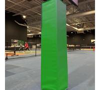 WhamtL Sports Court Pole Padding 6ft, Outdoor Column Padding Wrap Around for Indoor Outdoor, Waterproof Playground Pole Basement Pipe Awning Poles(Green,5x5in(13x13cm))