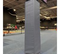 WhamtL Sports Court Pole Padding 6ft, Outdoor Column Padding Wrap Around for Indoor Outdoor, Waterproof Playground Pole Basement Pipe Awning Poles(Gray,5x5in(13x13cm))