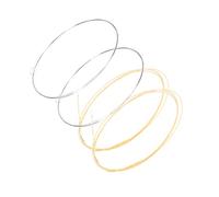 WHAMVOX 1 Set 4-string Banjo Strings Cello Instrument Cello Accessories Guitar Parts Steel Banjo Steel Guitar Bridge Four- Replacement s