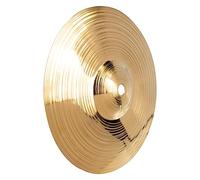 WHAMVOX 10-inch Jazz Drum Cymbal Accessory for Percussion Drum Kit Brass Percussion Cymbal Piece Compatible Practice Sets Musical Instrument Part for Fitting
