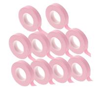 WHAMVOX 10 Rolls Breathable Guitar Finger Adhesive Tape for Guzheng Lute Performance Cotton Self-adhesive Tape for Professional String Instrument Players