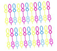WHAMVOX 100Pcs Bubble Maker Wands for Teens Bubble for Outdoor Fun Random Colors Random Color