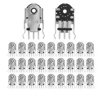 WHAMVOX 100PCS Mouse Encoder Decoder: Gaming Mouse Coder Switch - Metal Shaft Scroll Coder Parts for Internal Mechanism Restoring