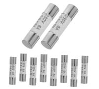 WHAMVOX 10pcs Ceramic Tube Fuse Kit Amp Volt Multimeter Replacement Fuses for Digital Multimeters Ceramic Material Easy to Install Suitable for Household and Professional Use