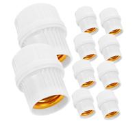WHAMVOX 10pcs Hanging Lamp Holder Sockets with Terminal Blocks Retro Screw Bulb Holders for Ceiling Pendant Lighting Easy Installation for Indoor Living Dining Bedroom Fixtures