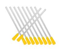 WHAMVOX 10Pcs Metal Triangle Mallets for Dinner Bell, Rhythm Percussion Sticks with Iron Rods, Outdoor and Classroom Chime Strikers for Music Practice and Early Education