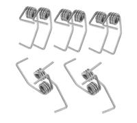 WHAMVOX 10pcs Refrigerator Door Spring Hinge Replacement Compatible with Samsung Rfbebc Refrigerator Center Flap Spring for Efficient Cold Air Seal and Freshness Preservation