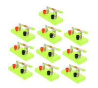 WHAMVOX 10pcs Single Throw Single-pole Switches Electrical Laboratory Equipment Circuit Experiment Tools for DIY Robotics Educational Use