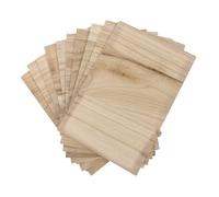 WHAMVOX 10Pcs Wooden Taekwondo Breaking Boards for Karate Training Martial Arts Practice Planks with Mixed Thickness Suitable for Primary School and Beginners
