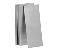 WHAMVOX 10pcs Zinc Electroplating Plates User-friendly Design, Silver Zinc Sheets for Electroplating Experiments and Fruit Battery Making, for Students and Laboratory Professionals