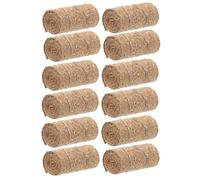 WHAMVOX 12pcs Mini Decorative Hay Miniature Realistic Haystack Ornaments for Dollhouse Farm Scene Autumn Harvest Crafts Garden Desktop Decoration