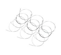 WHAMVOX 12pcs Violin Strings Music Instruments Accessories Violin Part Musical Instrument Accessories Silver Nickel Plated