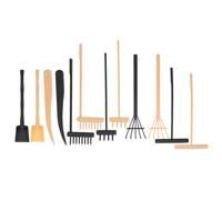 WHAMVOX 12pcs Zen Garden Rake Tools Set for Desk Sand Art Accessories, Yellow and Black Zen Sand Tray Supplies for Meditation and Gardening Therapy in Home Office
