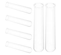 WHAMVOX 15ml Glass Test Tube Flower Vases 6pcs for Plants Hydroponic Display on Tabletops Sl ecorative Vase Set