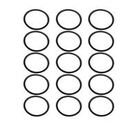 WHAMVOX 15pcs Trumpet Cornet Rings Tuning Slide Protection Pads Rubber Buffer Stopper for Brass Instrument Practice and Maintenance