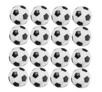 WHAMVOX 16PCS Foosball Table Balls Resin Soccer Game Accessories Replacement for Tabletop Football Equipment Lightweight and Balanced for Smooth Play for Home Recreation and Family Fun