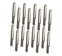 WHAMVOX 16pcs Lyre String Nails for Laiyaqin Harp Tuning Pins Silver Metal Pegs for Musical String Instrument Fixing Suitable for Zither and Harp Accessories