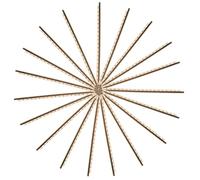 WHAMVOX 19-piece Classical Guitar Fret Wires Cupronickel Fret Replacement for Standard Guitars 2.0mm Thickness Suitable for Upgrades and Repairs