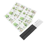 WHAMVOX 1pack Beginner Piano Keyboard Stickers Removable Note Labels for Keys Easy to Install No Residue Teaching Tool for Music Education