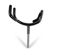 WHAMVOX 1pc Black Metal Microphone Holder Y-type Stand for Live Broadcasting Recording and Streaming Sturdy Construction Extra-wide Yoke for Easy Positioning