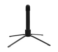 WHAMVOX 1pc Clarinet and Flute Stand Four-legged Folding Holder for Wind Instruments Portable Black Bracket for Easy Use