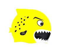 WHAMVOX 1pc Unisex Cartoon Fish Silicone Swim Hat Comfortable for Boys and Girls Adults Boys Girls Swimming Cap