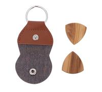 WHAMVOX 1set Guitar Picks with Case Handmade Acoustic Plectrum Kit for Guitar Ukulele Banjo and Mandolin Sound Quality Lightweight and Portable