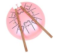 WHAMVOX 1set Tongue Drum Portable Percussion Instrument for Beginners for Practice and Performance Made of Unique Sound for Meditation and Yoga