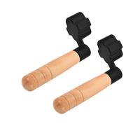 WHAMVOX 2 Pcs Guitar String Winder with Wooden Handle for Faster String Changing Comfortable Grip Maintenance Tool Compatible with Acoustic Classical and Electric Guitars Accessory
