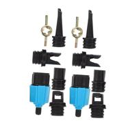 WHAMVOX 2 Set Leakproof Sup Pump Valve Adapter Kit for Inflatable Boats and Kayaks Quick Attach Paddle Board Air Pump Converter with Standard Nozzles Easy Integration for Fast Inflation