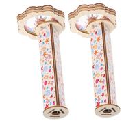 WHAMVOX 2 Sets DIY Kaleidoscope Kit for Compact Lightweight Wooden Educational for Creative Learning and Party Favors Small Portable Science Experiment Material Playthings