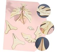 WHAMVOX 2 Sets DIY Wooden Balance Birds Physics Experiment for Gravity Learning Educational Stem Puzzle for Junior High School Science Teaching and Gravity Understanding