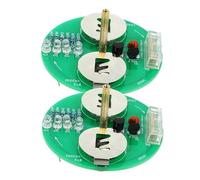 WHAMVOX 2 Sets Electronic Gyroscope DIY Kit for Teaching with Soldering Practice Accessories Portable Lightweight Electronic Soldering to Enhance Skills and Circuit Assembly