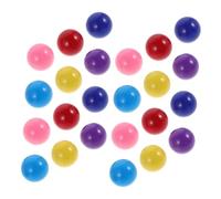 WHAMVOX 200PCS Colored Chinese Checker Marbles Replacement Balls for Games Educational Math Sorting Beads Plastic Game Pebbles for Learning and Family Play