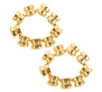 WHAMVOX 20pcs Metal Guitar String Beads for Folk Electric Acoustic Guitars Convenient String Beads as Accessory for Replacing Parts