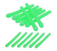 WHAMVOX 20pcs Stretchy Soft Tpr Caterpillar Sensory Stress Relief Fidget Hand Sensory for Adults Party Decorations and Emotional Relaxation