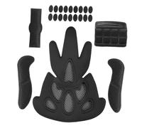 WHAMVOX 23 Pcs Helmet Padding Kit Thick Sponge Replacement Pads for Bike Motorcycle Helmets Anti-collision Cushions with Insect Net Liner for Adults Cycling Safety