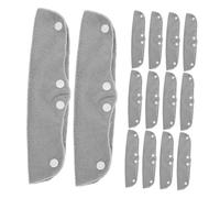 WHAMVOX 24pcs Detachable Hard Hat Sweatband for Work Washable Non-slip Helmet Liner with Snap Button Sweat-resistant Safety Hat Sweatband for Construction Reusable Helmet Sweat Liner