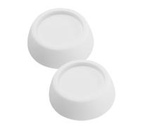 WHAMVOX 2pcs Anti- Washing Machine Pads Noise Cancelling Furniture Leg Risers Stabilizer Cushions for Home Appliances Easy to Install Prevent Slipping and Shaking