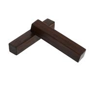 WHAMVOX 2pcs Calligraphy Paperweight Smooth Solid Wood Letterweight for Writing Painting Office Desk Stationery Supply Elegant Home Decoration