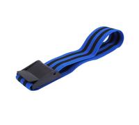 WHAMVOX 2pcs Flow Restriction Bands Arm Training Belt Natural Elastic Fitness Straps for Muscle Building Gym Workout Occlusion Exercise