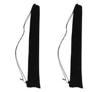 WHAMVOX 2pcs Flute Case Bag with Handle - 29.5 Inch Long Cloth Wind Instruments Collection Bag - Recorder Shoulder Carry Pouch (Black)