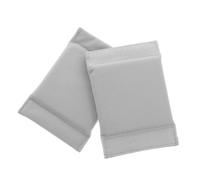 WHAMVOX 2pcs Grey Suede Padded Camera Bag Dividers Shock-absorbing Inserts for Dslr Photography Travel Camera Case Organizer Partition