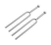 WHAMVOX 2Pcs Guitar Tuning Forks 440Hz A Standard Tone Professional Multi-Purpose Aluminum Alloy Musical Instrument Accessories 4.72X0.71X0.16Inch for Accurate Guitar Tuning