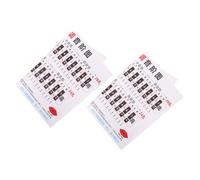 WHAMVOX 2pcs Harmonica Scale Learning Wall Sticker C Key 24/28 Holes Harmonica Chord Scale Visual Guide Music Theory Reference for Beginners Practice and Classroom Use