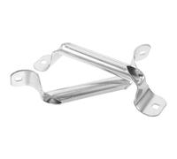 WHAMVOX 2pcs Heavy Duty Iron Roller Shutter Pull Handles Outdoor Metal Gate Lift Grip for Garage Door Bottom, Shed Door Manual Lifting Handle Replacement,