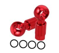 WHAMVOX 2pcs Hydraulic Brake Oil Pipe Connectors -line Quick Connect Hose Fittings Couplings for Bicycle Disc Brake Systems Industrial Equipment