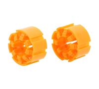WHAMVOX 2pcs Life Jacket Auto Inflator Cartridge Replacement Tablets Bright Orange Water-soluble Trigger Bobbin for Inflatable Vest Parts Mistakeproof Activation for Safety