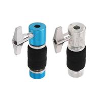 WHAMVOX 2pcs Metal Hi-hat Clutch for Drum Cymbal Stand Stable Secure Rock Clutch with Shock Absorption and Wear-resistant Design Hardware Accessory for Professional Jazz and Rock Drummers