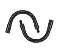 WHAMVOX 2pcs Mic Stand Extension Tubes Flexible Telescopic Rods with Adapter Black Mic Mount Adapters for Studio Recording Live Stage Performances